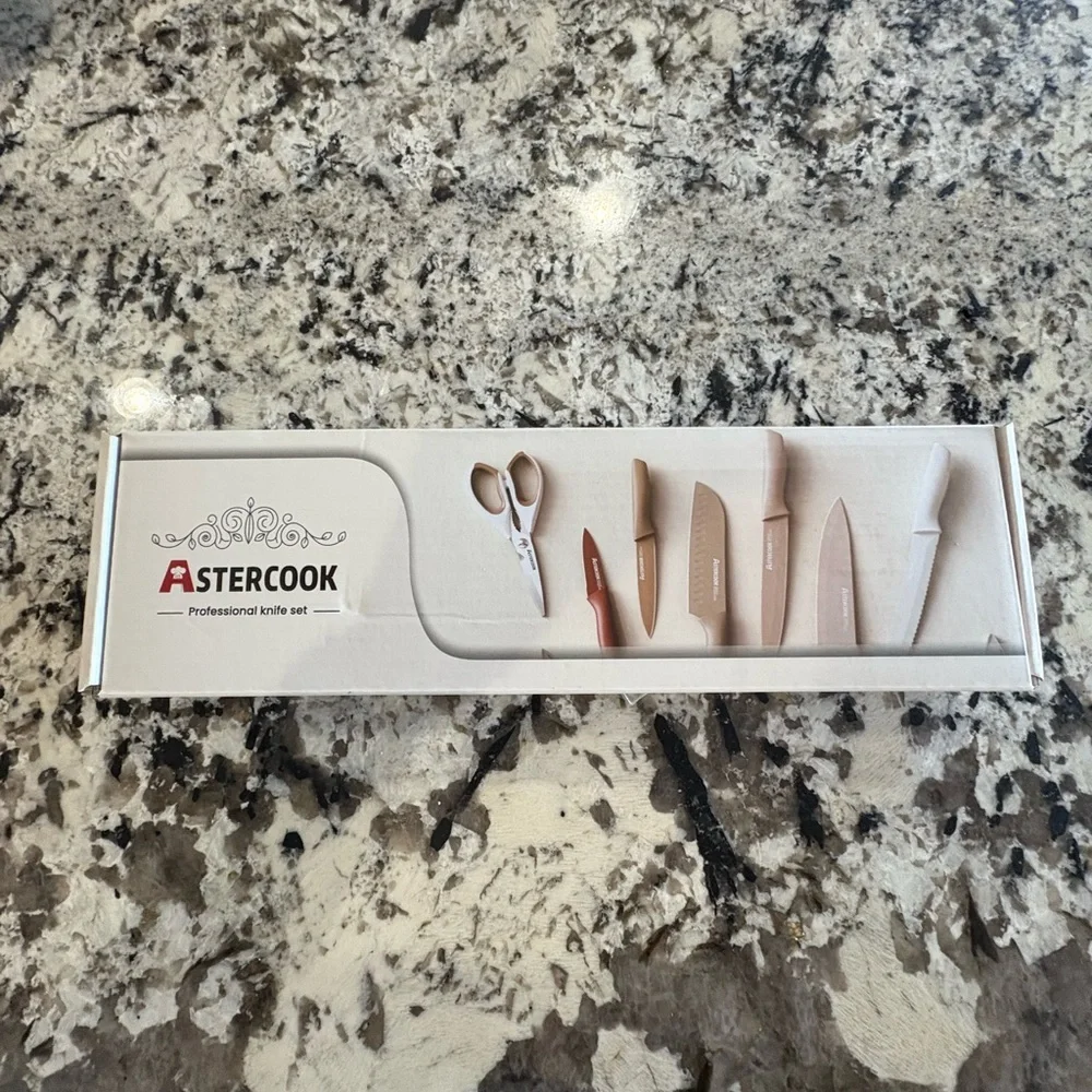 Astercook 13 piece professional knife set